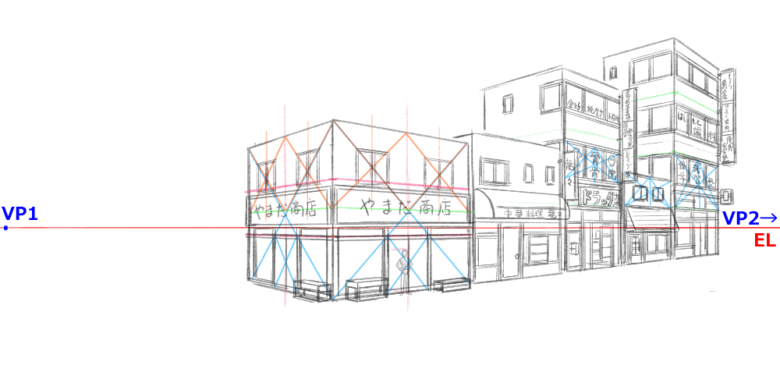 喫茶店と雑居ビル02の追加